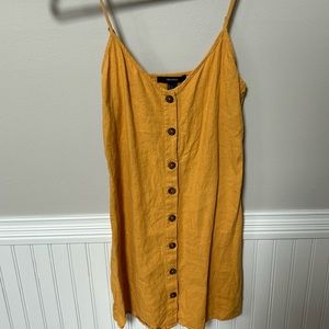 Forever 21 Mustard Yellow Dress! Size Small! NEVER WORN